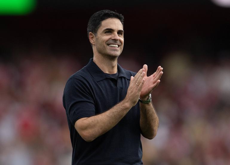 Mikel Arteta, treinador do Arsenal