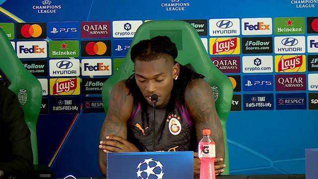 Rafael Leão: «Não acho que exista um ambiente estranho com os adeptos do Sporting»