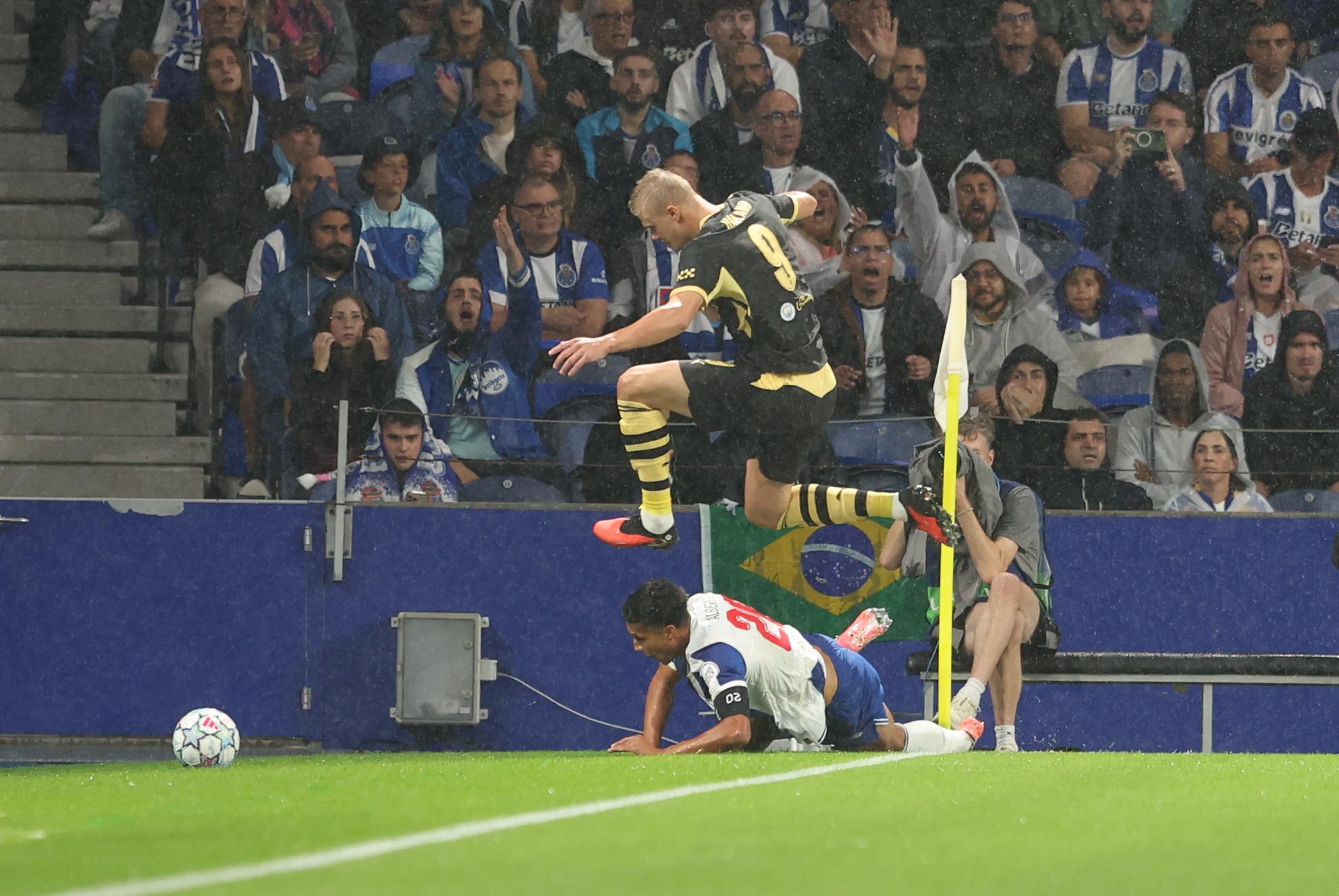 Haaland no FC Porto-Manchester City - Foto: Catarina Morais/Kapta +