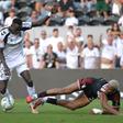 Alioune Ndoye ainda só encontrou o caminho da baliza uma vez em 26/27 - Foto: Fernando Veludo/LUSA