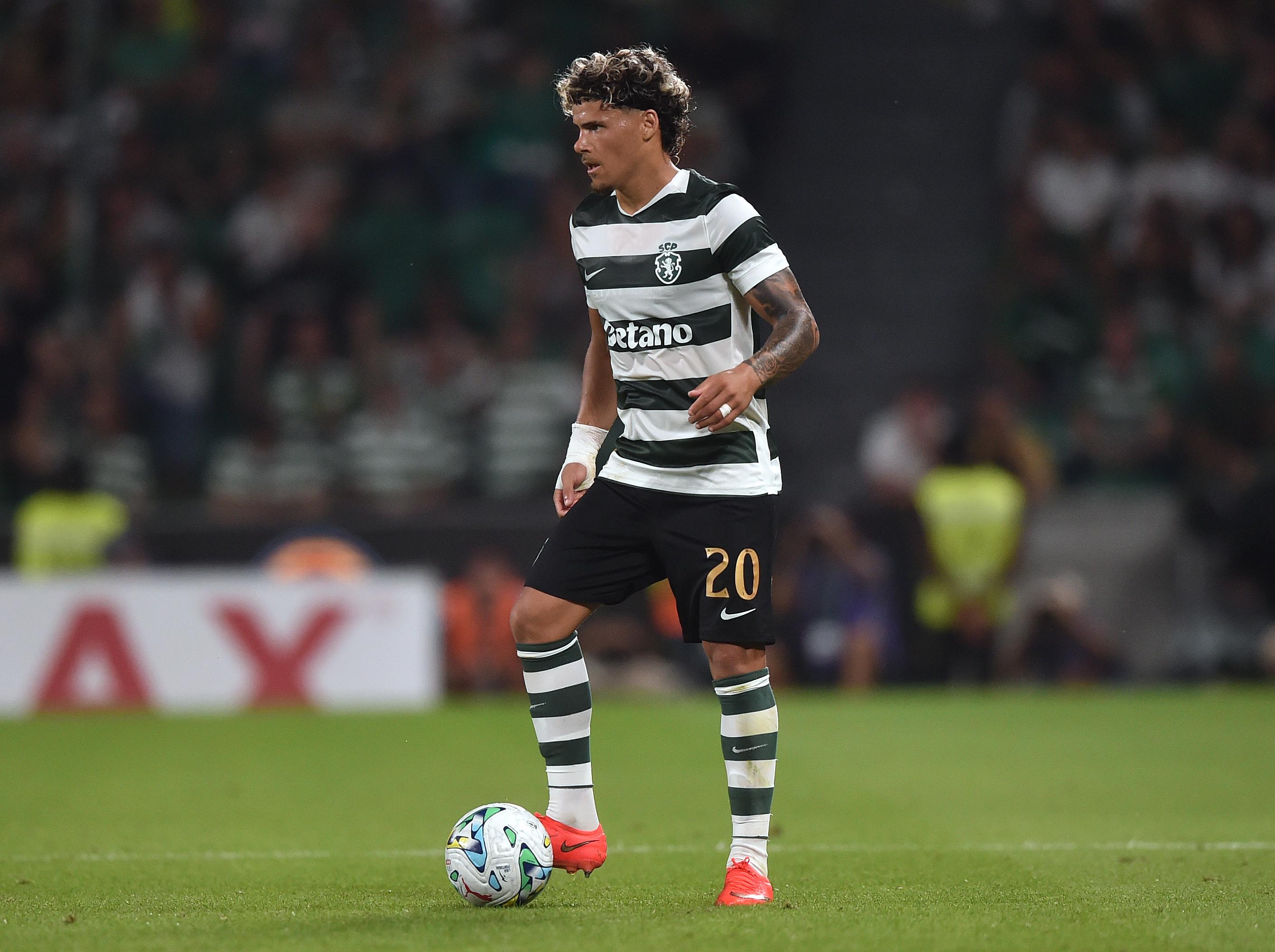 Maxi Araújo, Sporting - nota 7 (foto: Miguel Nunes)