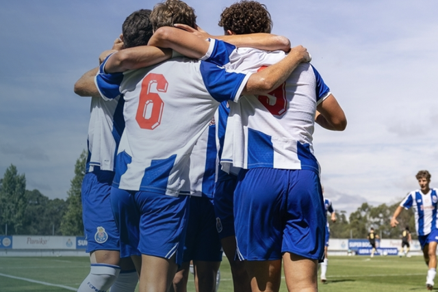 FC Porto entrou na Youth League com uma vitória por 3-1. Foto: FC Porto