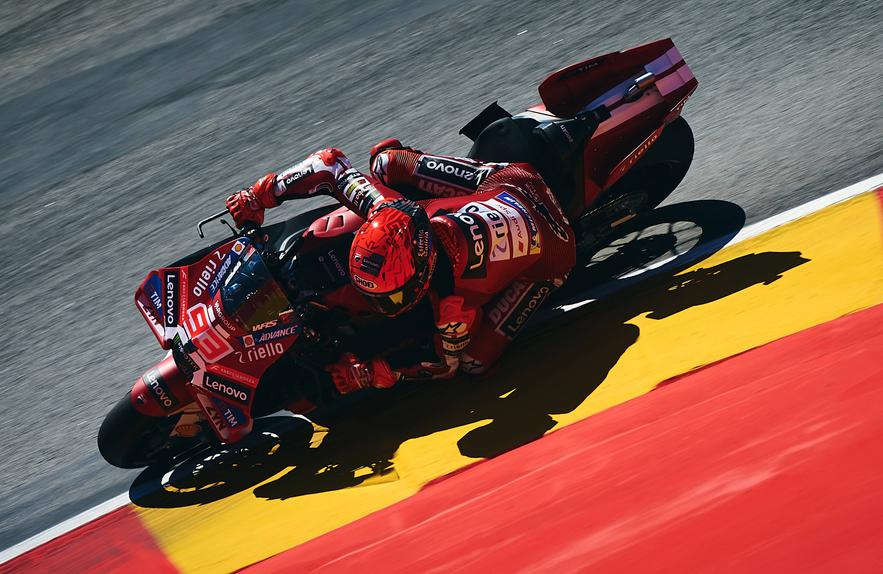 Marc Márquez tem reduzido a desvantagem para o líder do campeonato de MotoGP, Jorge Martín