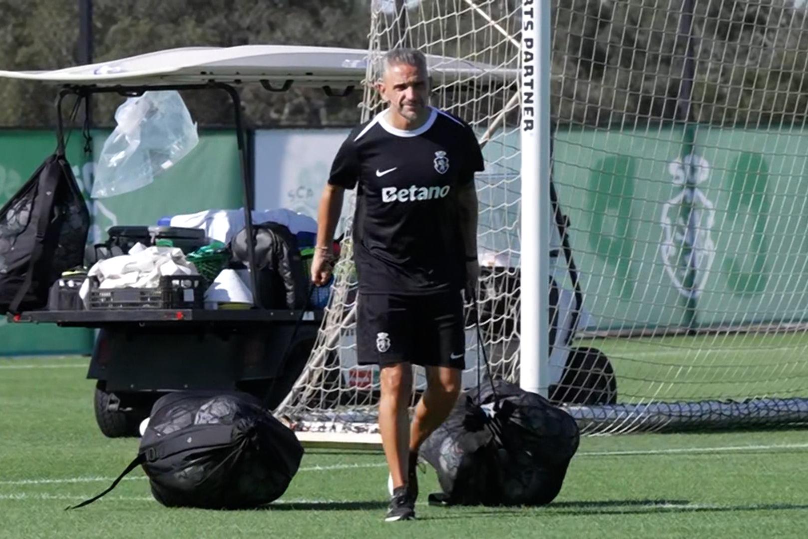 Rui Borges, treinador de 45 anos do Sporting - Foto: A BOLA