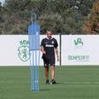 Rui Borges ministrou mais uma sessão de treino - Foto: A BOLA