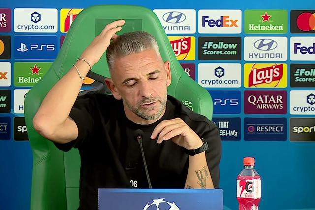 Sporting sem medo na Champions: «Estamos preparados», diz Rui Borges