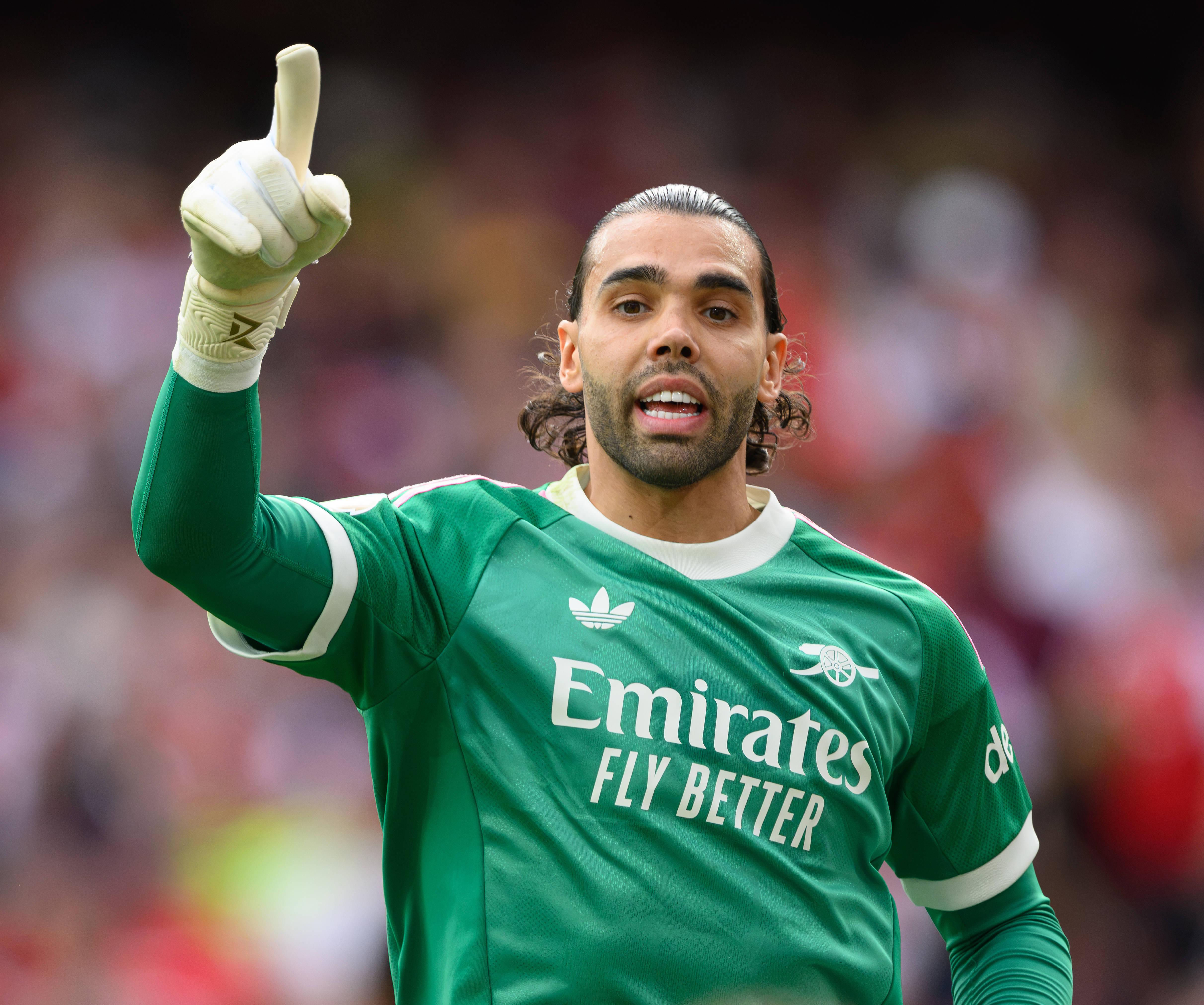 David Raya (Arsenal e Espanha)