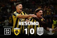 AEK soma primeira vitória na Champions em duas décadas (resumo)