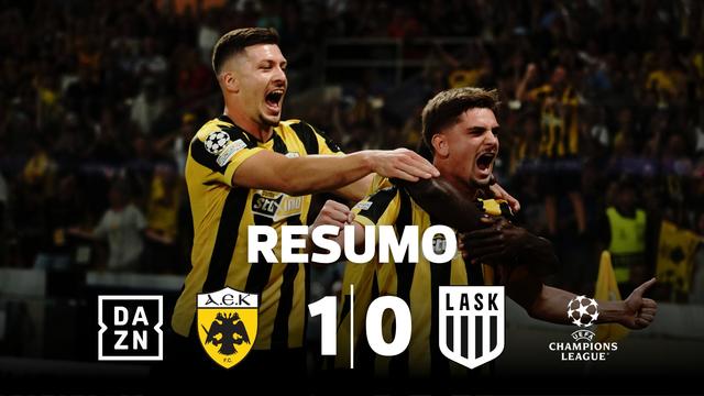 AEK soma primeira vitória na Champions em duas décadas (resumo)