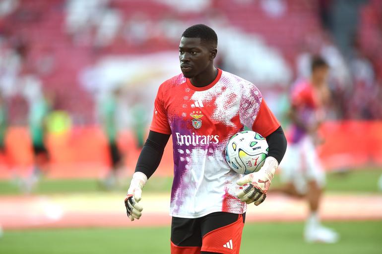 Samuel Soares na baliza - Foto: A BOLA/Miguel Nunes