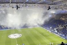 Coreografia no Dragão antes do FC Porto-Manchester City
