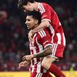 Gustavo Puerta a estrear-se a marcar pelo Olympiakos - Foto: Olympiakos