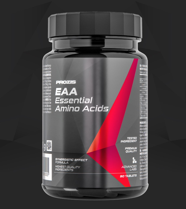 Produto EAAs (Aminoácidos Essenciais) da Prozis