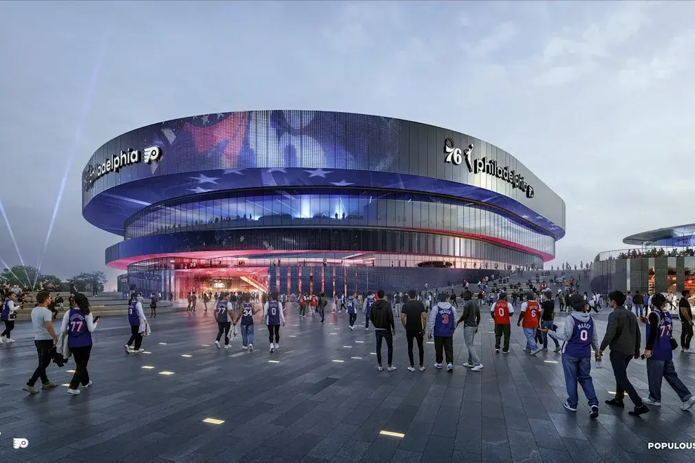 Imagem apresentada pelos dois clubes do recinto a ser construído