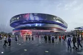 Imagem apresentada pelos dois clubes do recinto a ser construído