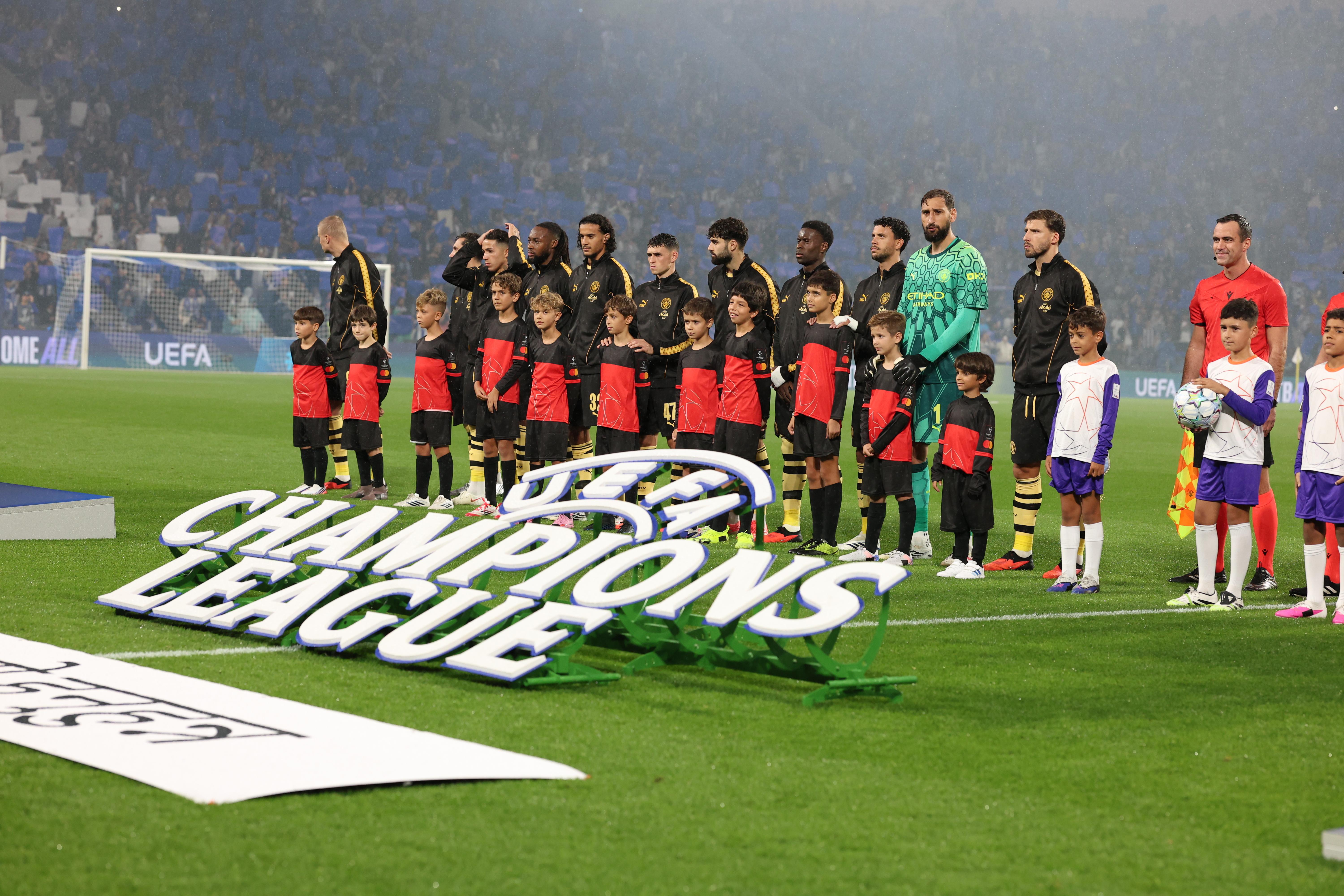Onzes no FC Porto-Manchester City - Foto: Catarina Morais/Kapta +