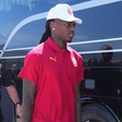 Rafael Leão à chegada a Lisboa, esta terça-feira - Foto: X/Galatasaray