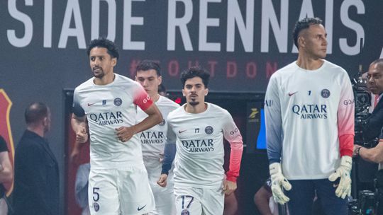 PSG vence em Rennes com golo de Vitinha e sobe ao 3.º lugar