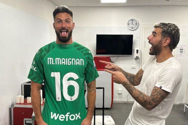 Giroud dedica vitória a Maignan, guarda-redes responde: «Fizeste-me chorar»