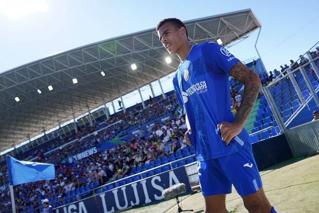 Greenwood estreia-se a marcar, mas Domingos Duarte é expulso e Getafe empata