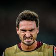 Hummels irritado com falta de minutos na Roma