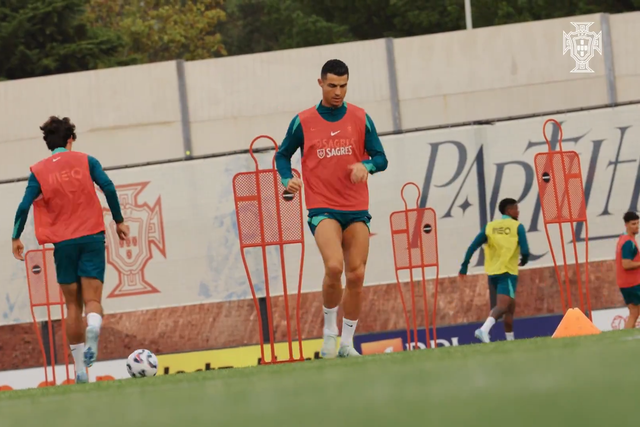 VÍDEO: o primeiro treino de Portugal no regresso aos trabalhos