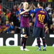 Messi celebra Iniesta: «A bola vai sentir a tua falta»