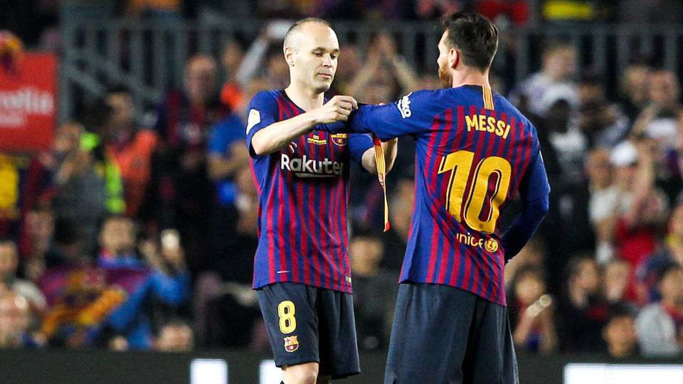 Messi celebra Iniesta: «A bola vai sentir a tua falta»