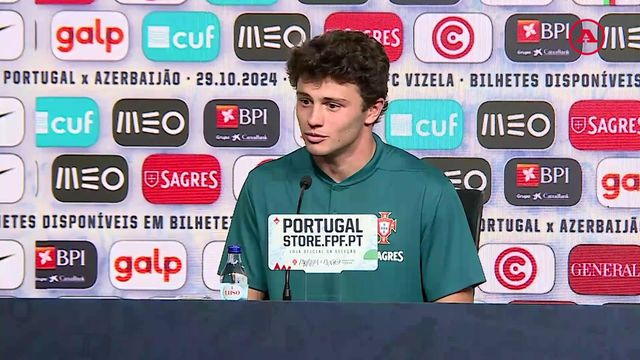 João Neves comenta convocatória de Ricardo Velho, Samú Costa e Tomás Araújo