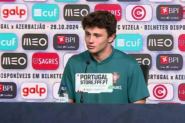 João Neves comenta convocatória de Ricardo Velho, Samú Costa e Tomás Araújo