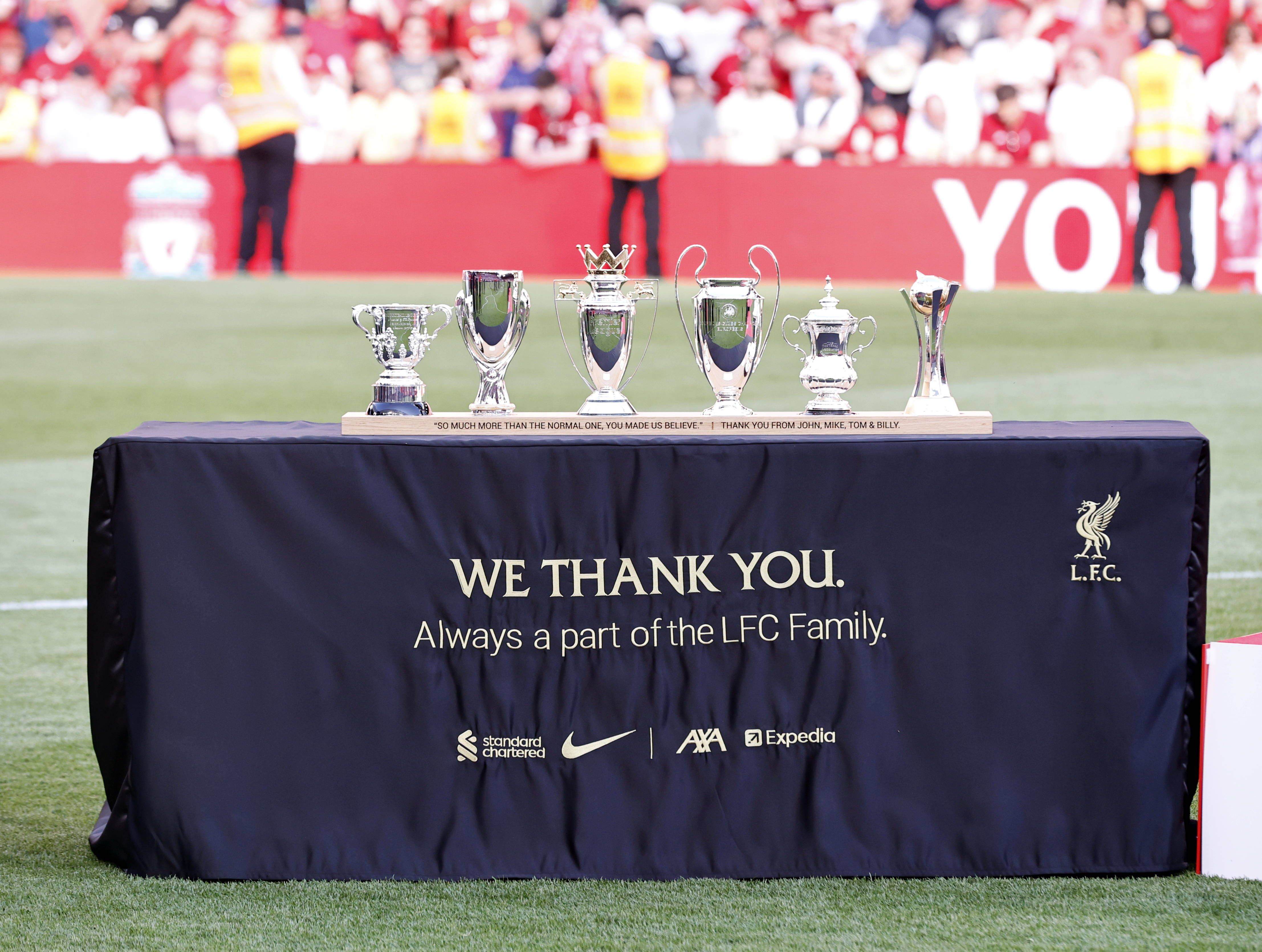 Troféus conquistados pelo Liverpool na era Klopp - Foto: IMAGO