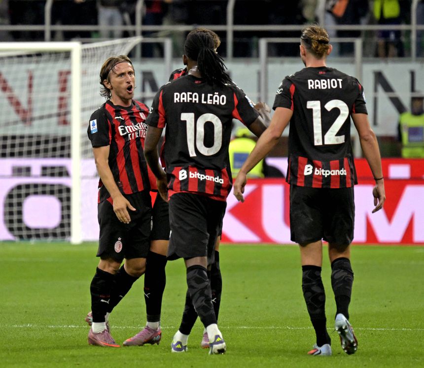 Rafael Leão e Rabiot