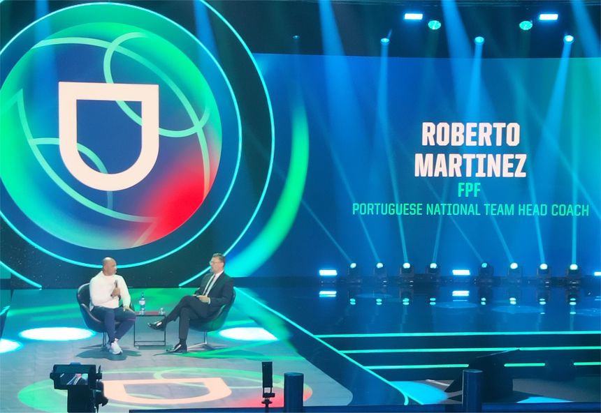 Roberto Martínez mostrou-se crente nas possibilidades de Portugal para o Mundial 2026 e considera Cristiano Ronaldo um «génio». Foto: D.R.