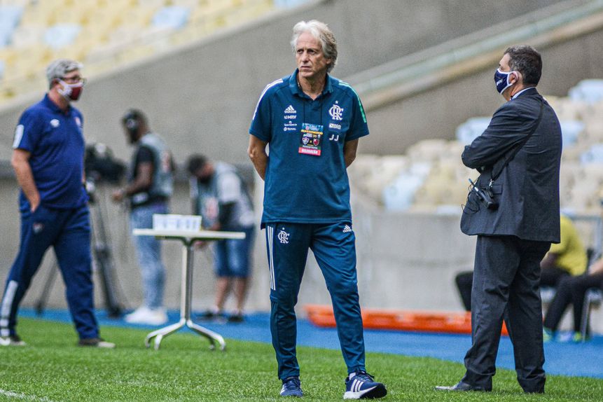 Jorge Jesus, treinador do Flamengo entre 2019 e 2020