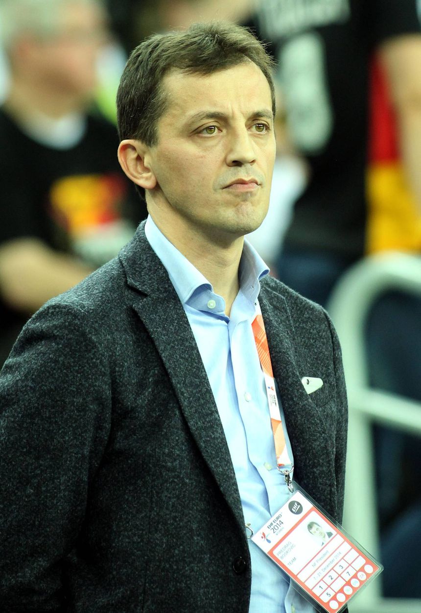 Pedrag Boskovic, vice-presidente da Federação Europeia de Andebol (EHF)