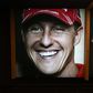 Quadro de homenagem a Michael Schumacher