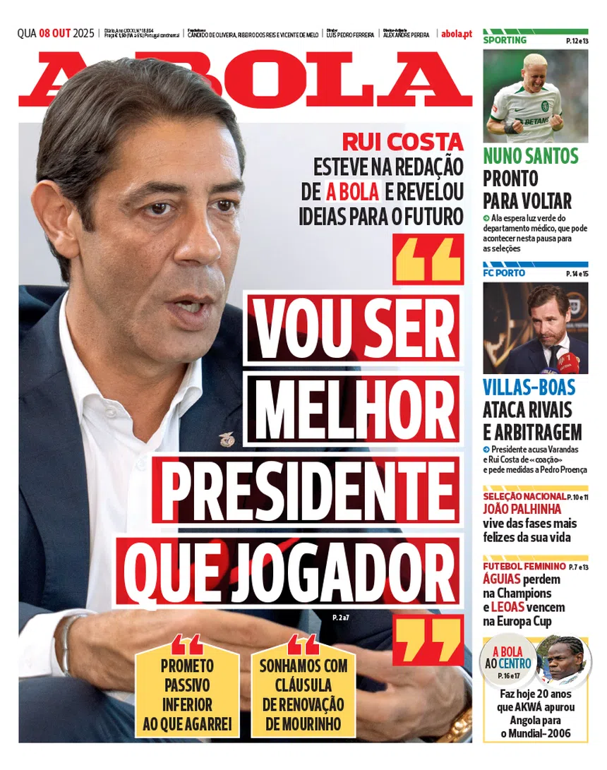 Oito de outubro! O dia do quê?