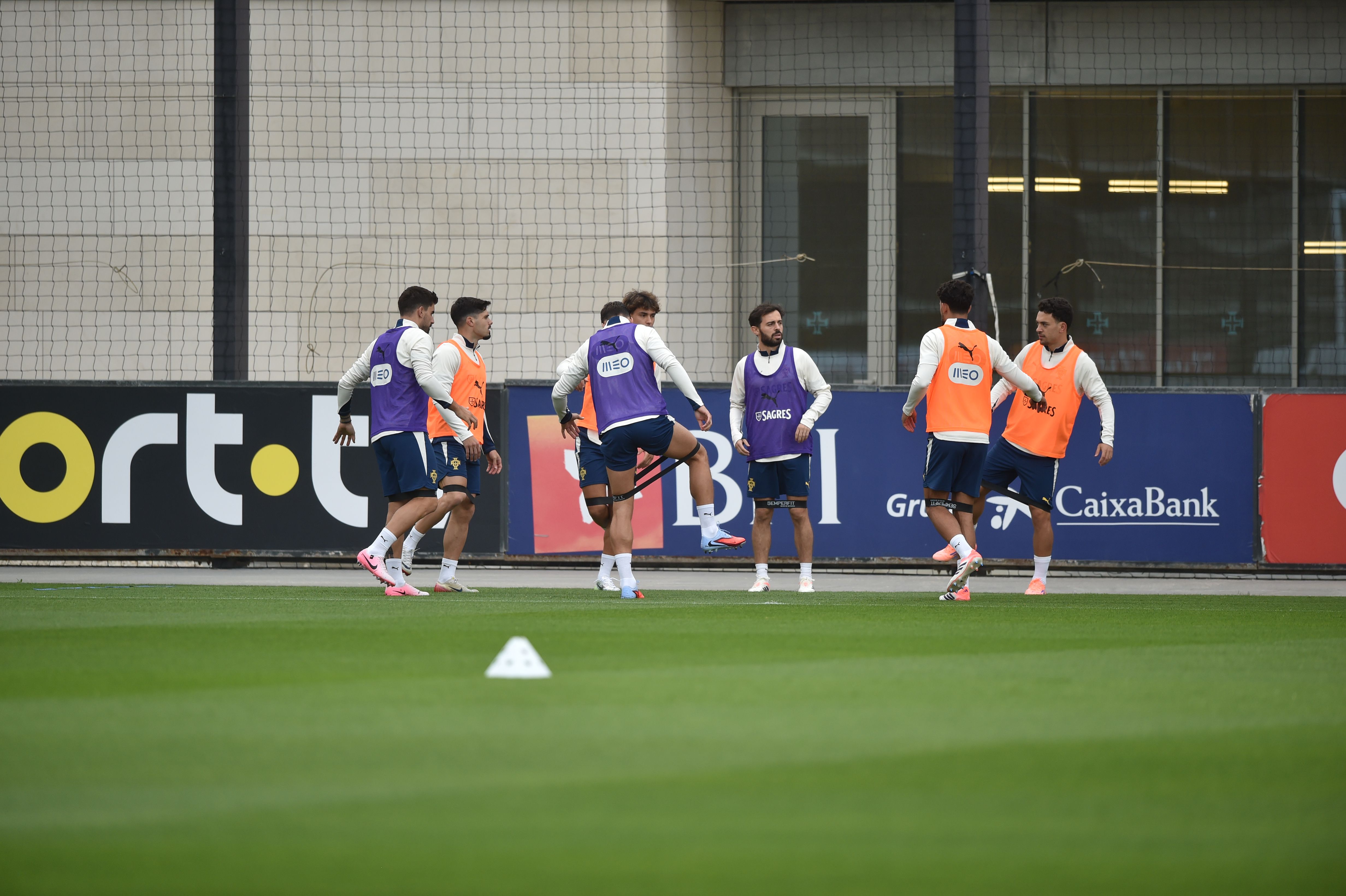 Treino da Seleção - Foto: Miguel Nunes