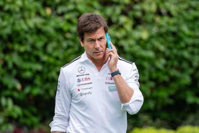 Toto Wolff, chefe da Mercedes