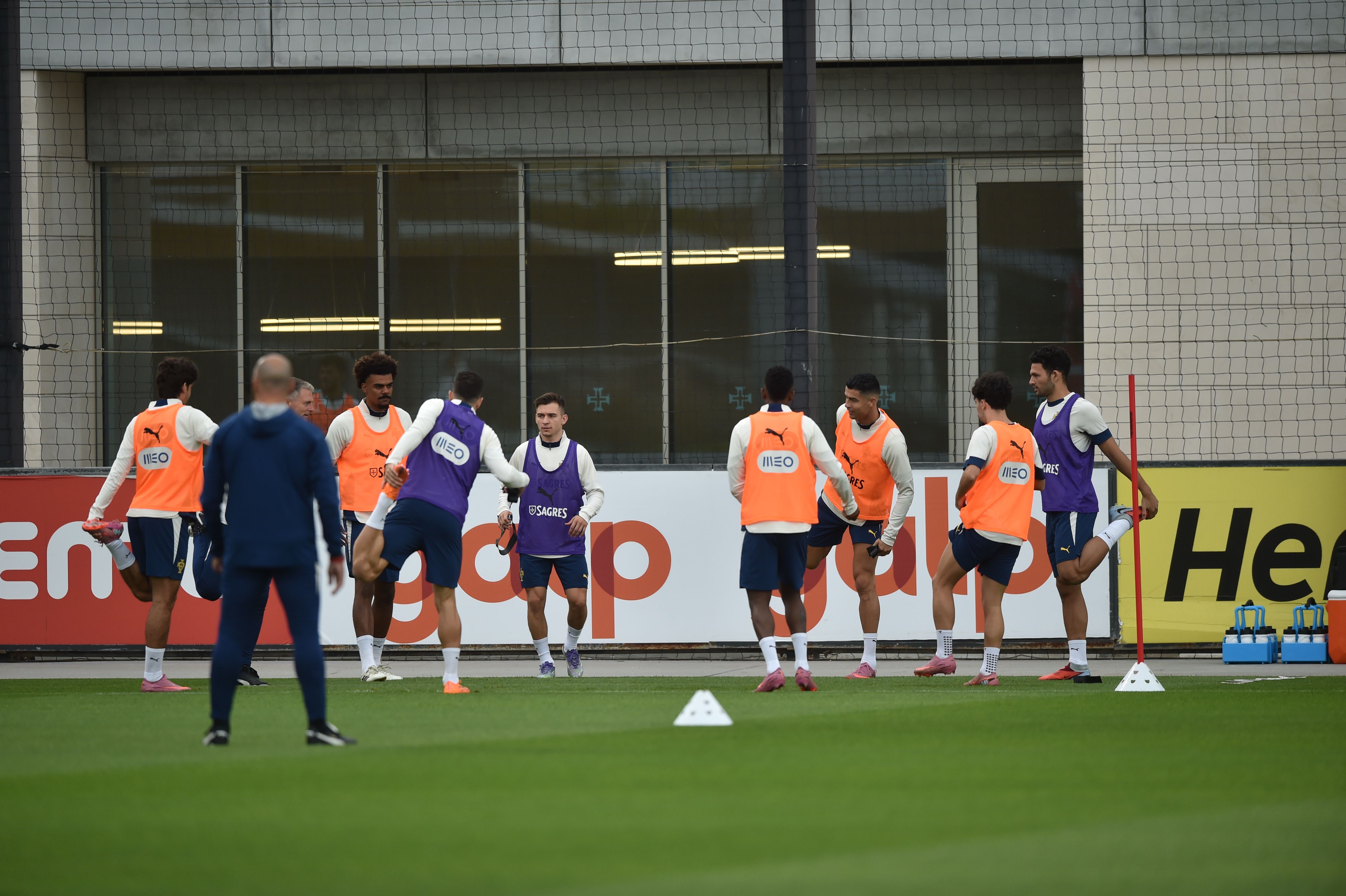 Treino da Seleção - Foto: Miguel Nunes