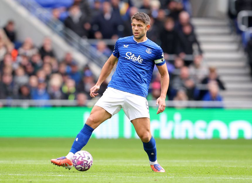James Tarkowski, defesa-central do Everton