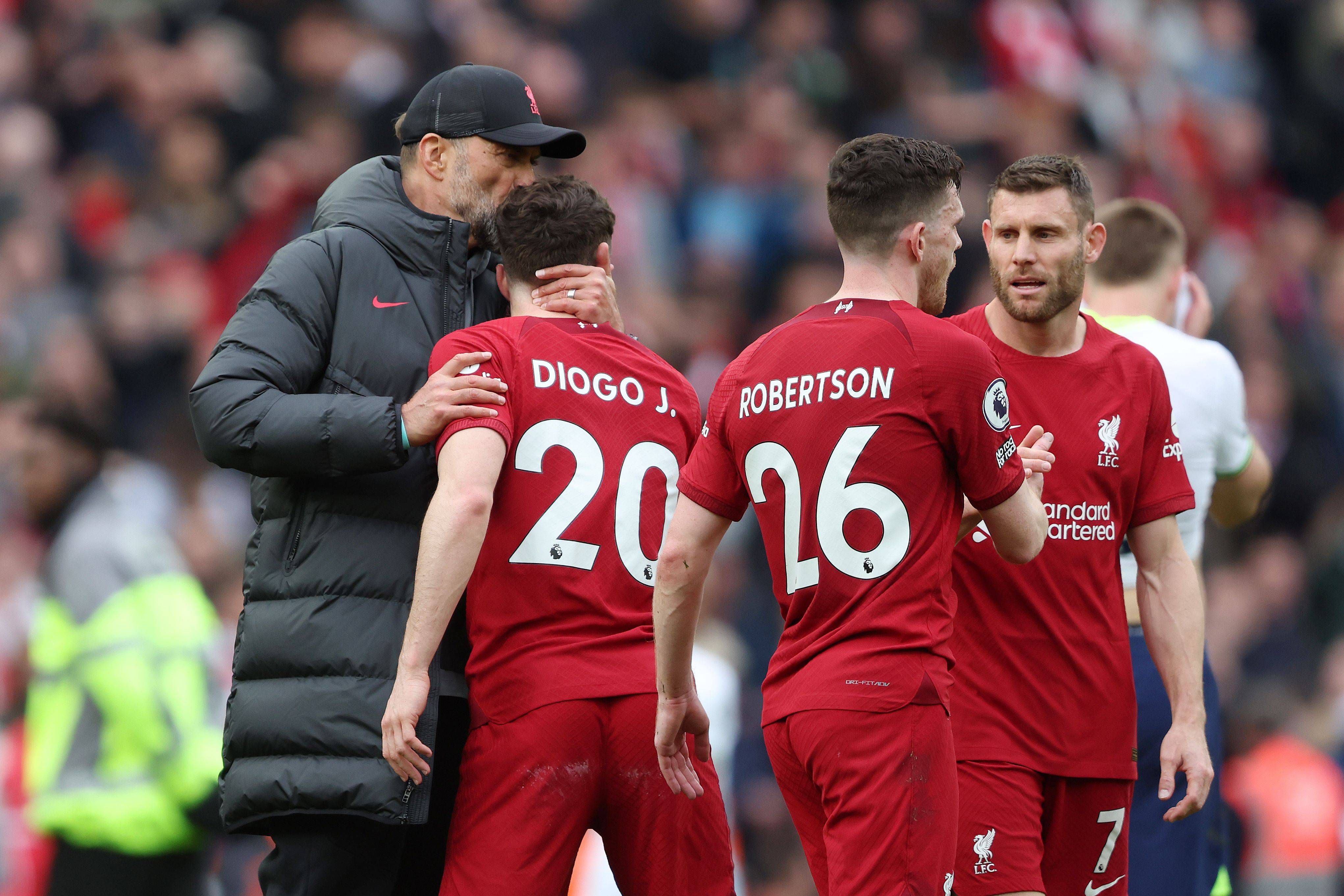 Klopp e Diogo Jota - Foto: IMAGO