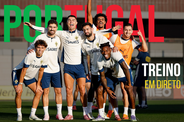 EM DIRETO: acompanhe o treino da Seleção Nacional