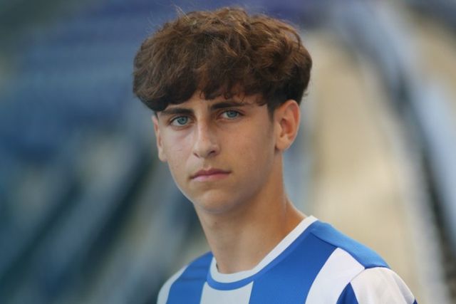 Simão Fonseca é médio e joga nos sub-14 do FC Porto - Foto: FC Porto