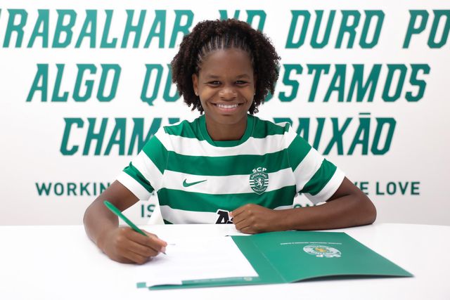 Maísa Correia está no Sporting desde os 11 anos. Foto: Sporting