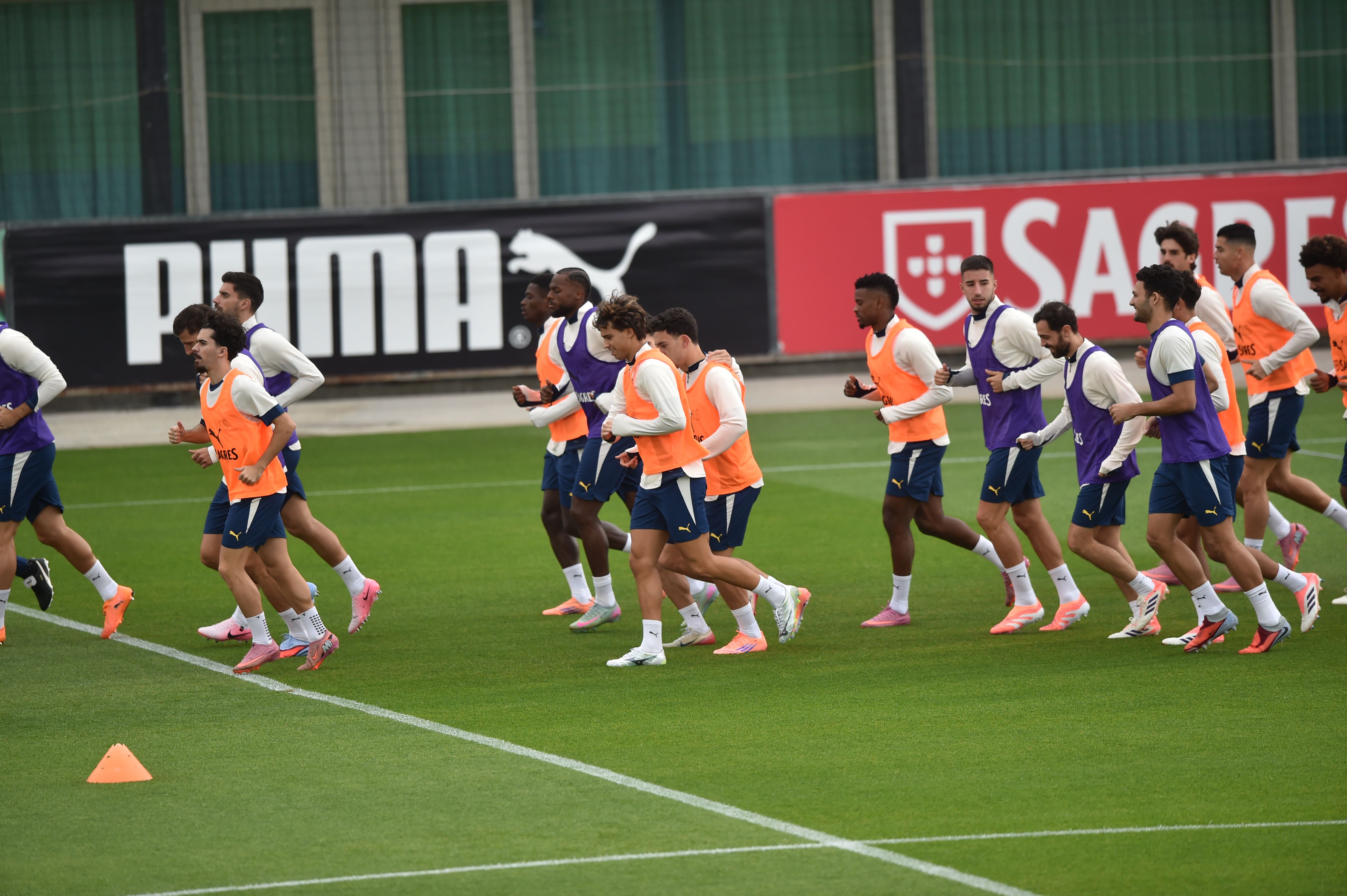 Treino da Seleção - Foto: Miguel Nunes