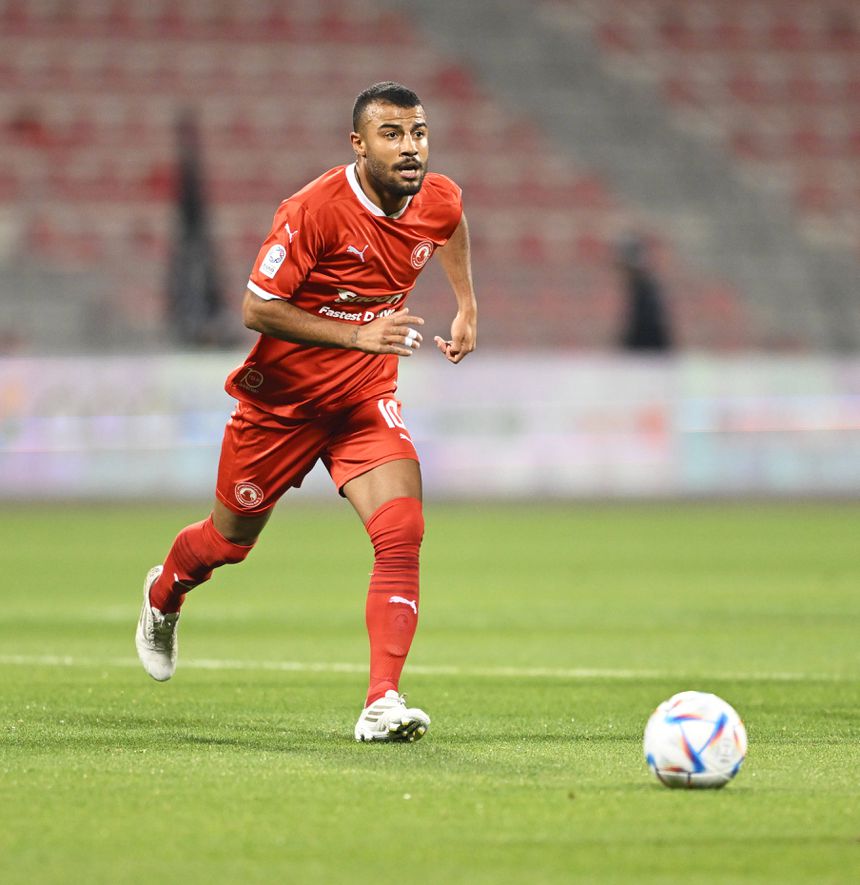 Rafinha Alcântara quando jogava no Al Arabi, do Catar