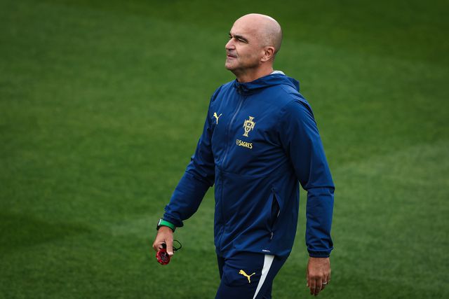 O selecionador português, Roberto Martínez - Foto: Miguel Nunes