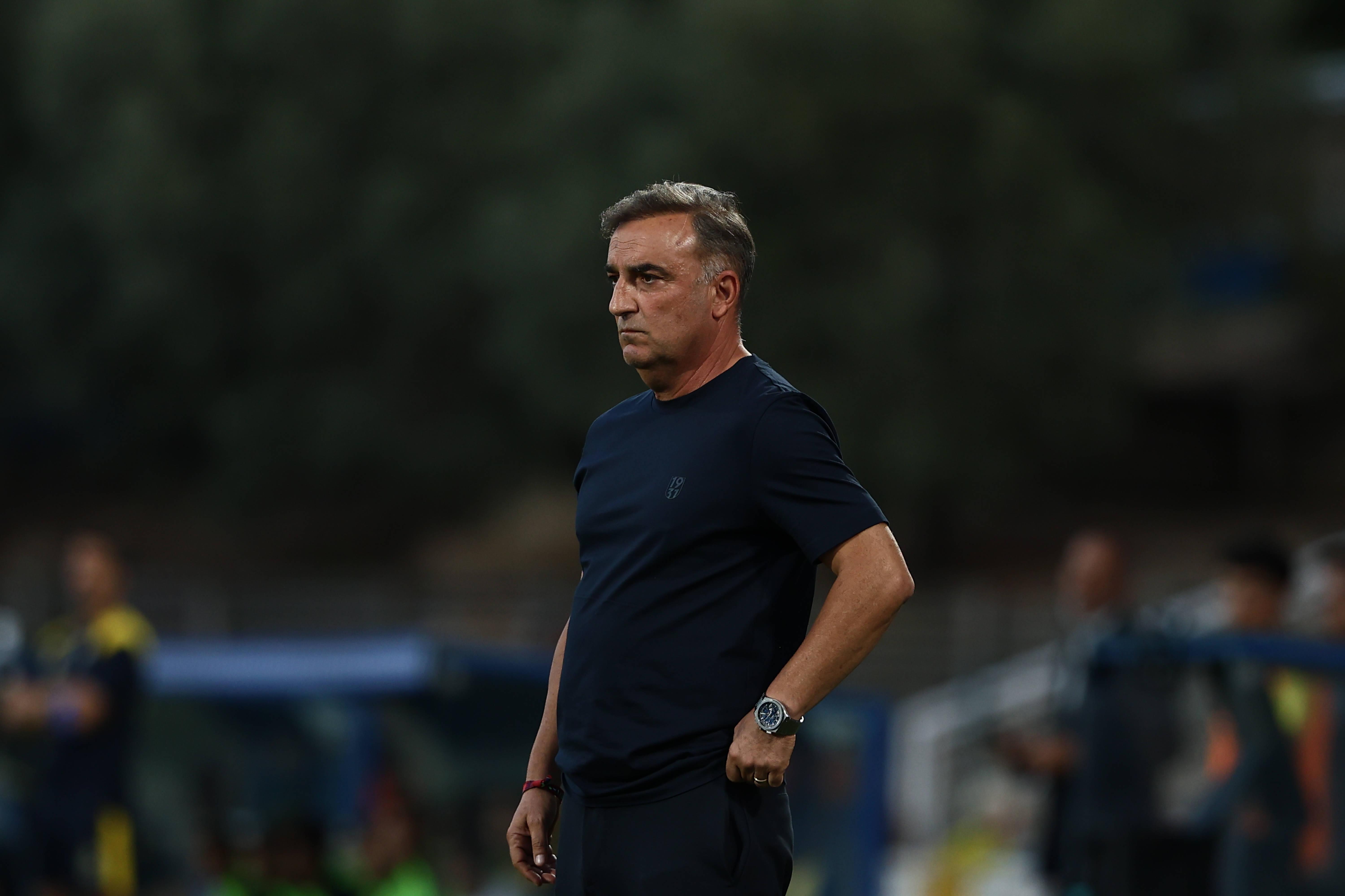 Carlos Carvalhal, treinador do Famalicão, continua a preparar a receção ao Alverca, marcada para segunda-feira