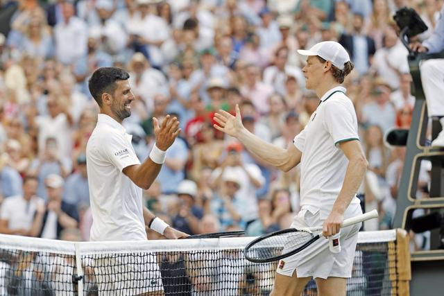 Djokovic: «Sinner? Não há nenhum desporto comparável ao ténis»